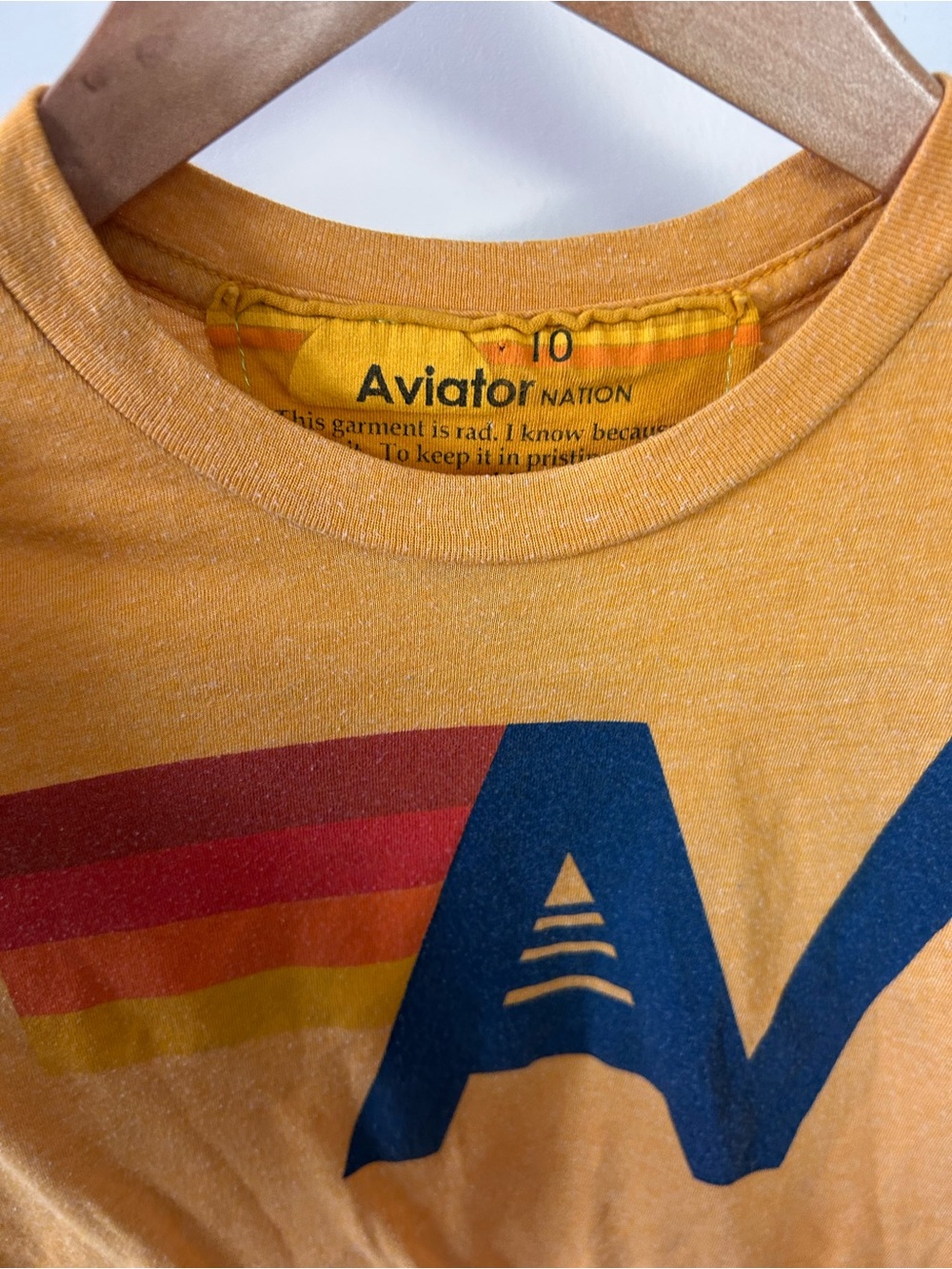 Kids aviator nation shirt